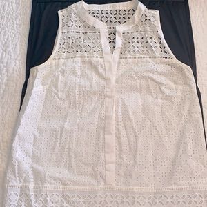 White Eyelet Dress